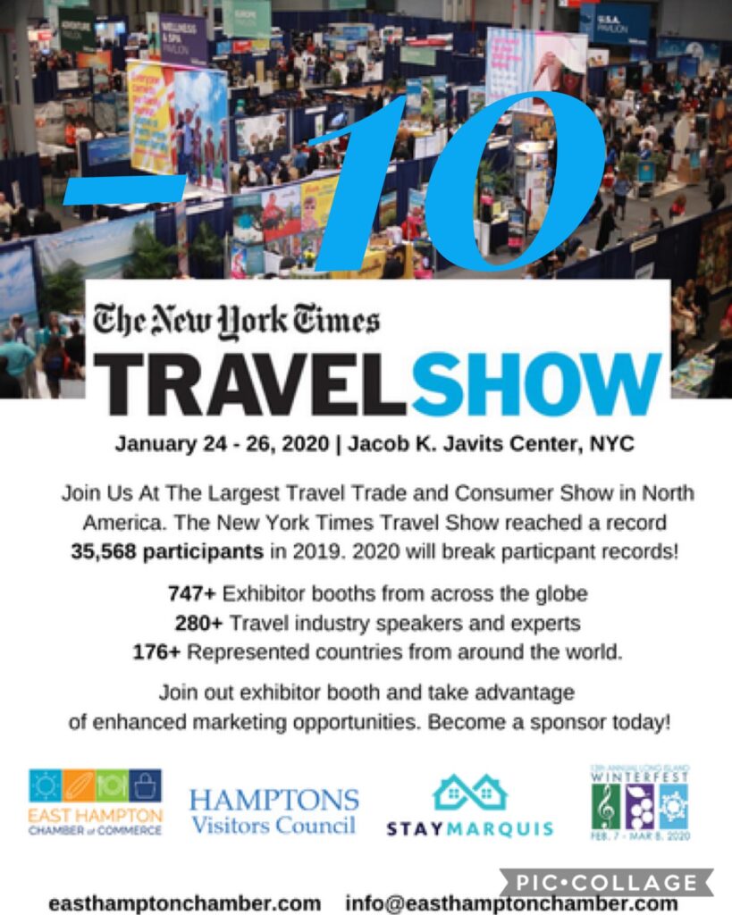 THE NEW YORK TIMES TRAVEL SHOW - Nowy Jork, 2020 r.