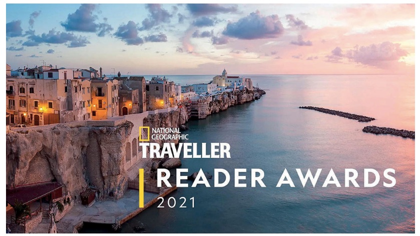 NATIONAL GEOGRAPHIC TRAVELLER READERS AWARDS 2021