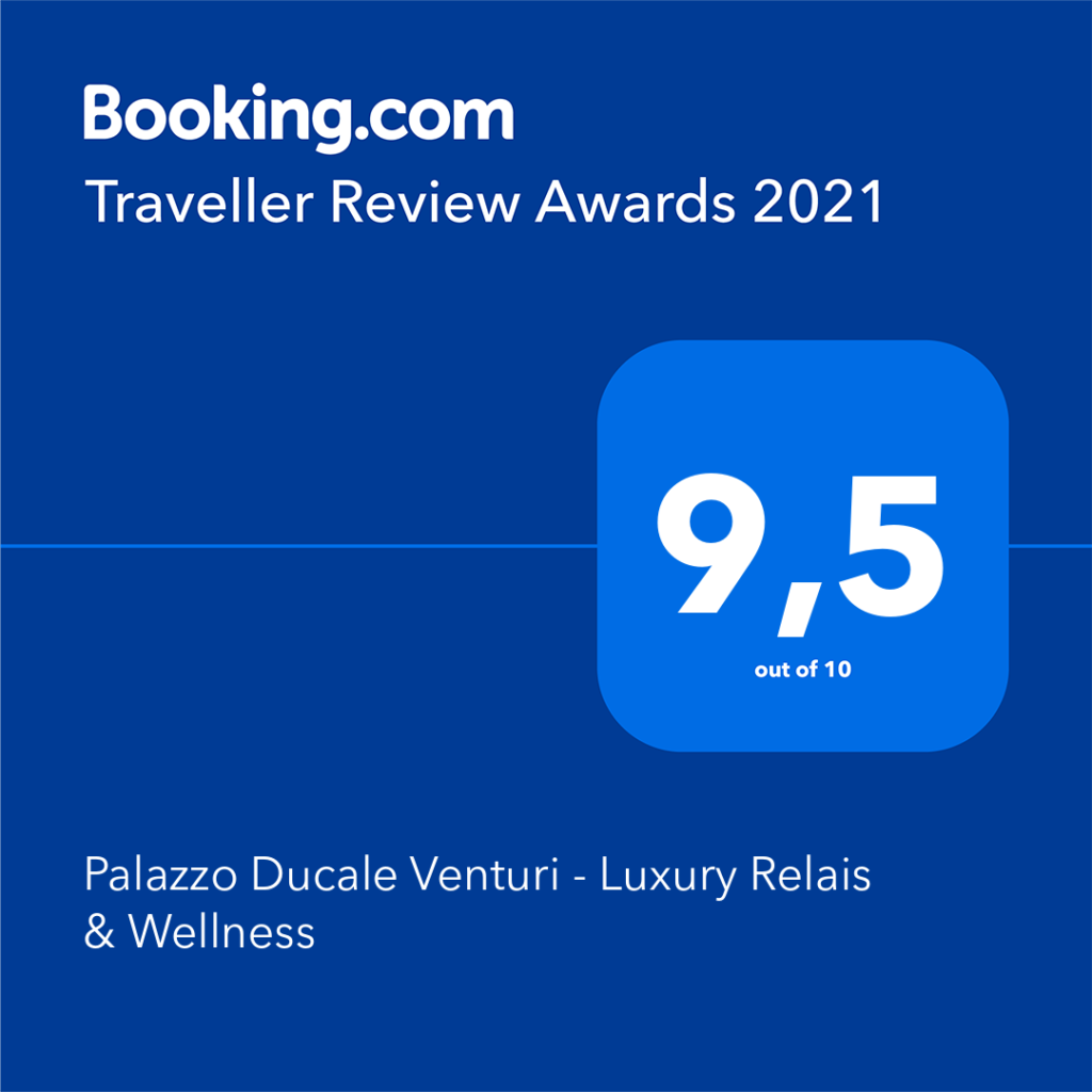 BOOKING.COM – Hotel Palazzo Ducale Venturi 5*L è sempre più ECCEZIONALE!
