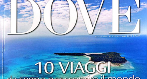 Palazzo Ducale Venturi sulla rivista DOVE, selezionato tra le 10 migliori destinazioni da sogno.